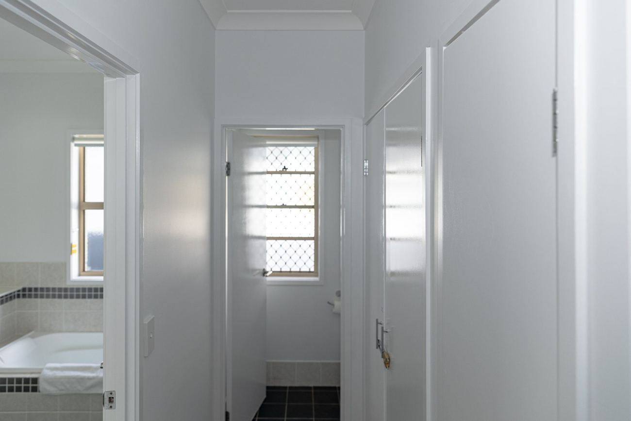 Hallway after