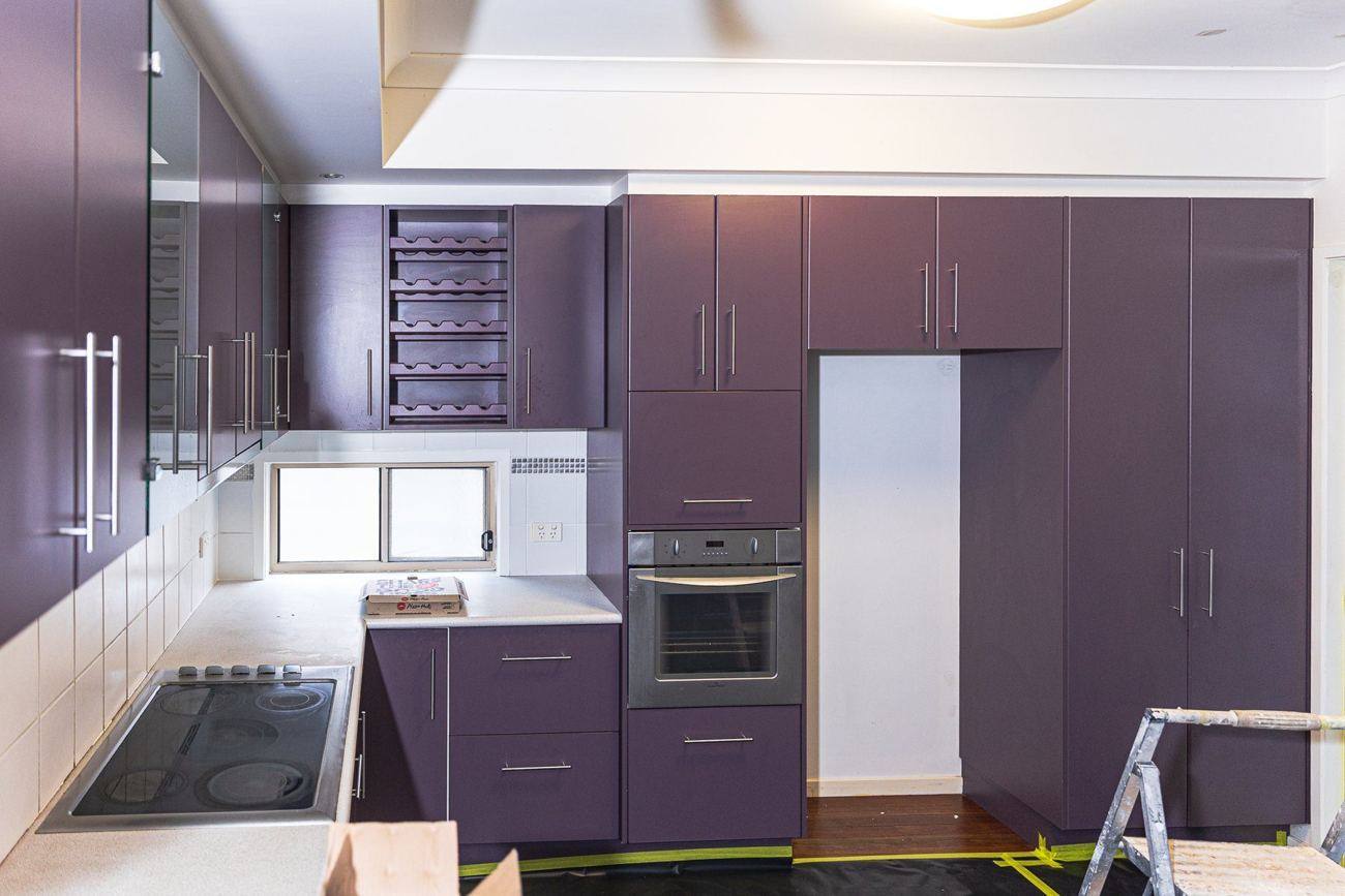 Kitchen before