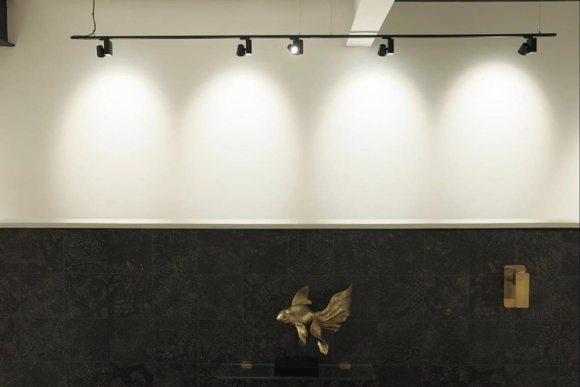 Showroom feature wall